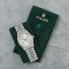 Rolex Datejust 36 Argento Jubilee 1601 Silver Lining